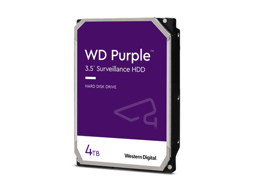 [91951] DISCO DURO 4TB P/VIDEOVIGILANCIA WESTERN DIGITAL SATA 6GB/S 3.5" 5640 RPM/256MB.