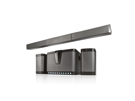 [88475] BOCINA KLIPX 5.1 ZAFFIRE (SOUNDBAR), BT, 300W RMS, CONTROL REMOTO, PUERTO USB/RCA/3.5MM, ENTRADA OPTICA, PANTALLA LED, KSB-500)