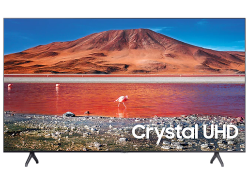 [90362] TELEVISOR SAMSUNG 65" CRYSTAL UHD 4K, SMART, (3,840 X 2,160), 60HZ, 3 HDMI + 1USB +  ETHERNET (UN65TU7000PXPA)