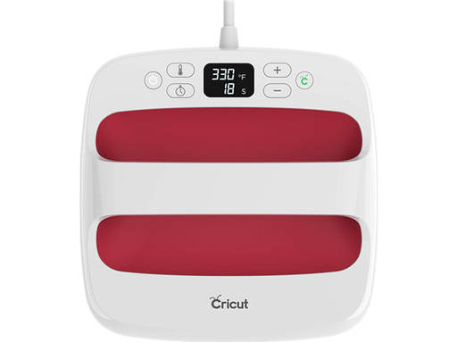 [93355] PRENSA DE CALOR CRICUT EASYPRESS 2,  9X9 IN , 127V PARA TRANSFERENCIA DE DISEÑOS DE VINIL, SUBLIMACION COLOR FRAMBUESA (2005432).