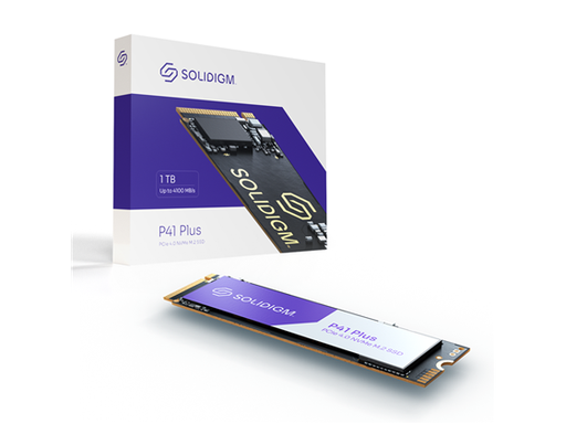 [93323] DISCO DE ESTADO SOLIDO SOLIDIGM 1TB P41 PLUS, 670P, INT M.2, PCIE, 3.0X4, 144-LAYER, 5125/3325MB, 400TBW