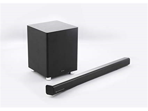 [87599] BOCINA THONET & VANDER DUNN SOUND BAR SOUNDBAR, WIRLESS, SUBWOOFER, BLUETOOTH, 2.0, 250W, CON SUBWOOFER,  NEGRA (HK096-03580)