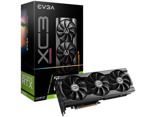 [91136] TARJETA DE VIDEO EVGA GEFORCE RTX 3070 LHR XC3 ULTRA GAMING, EVG-08G-P5-3755-KL, 8GB GDDR6, ICX3 COOLING, ARGB LED, METAL BACK PLATE