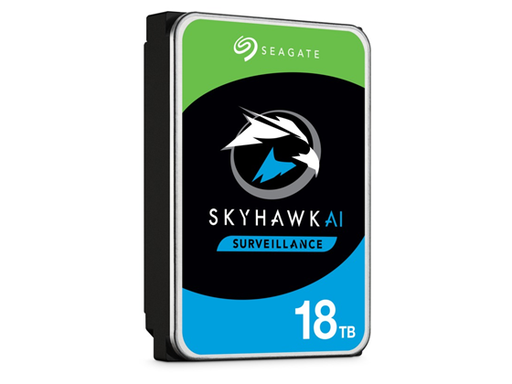 [91438] DISCO DURO 18TB P/VIDEOVIGILANCIA  SEAGATE SKYHAWK 3.5" SATA 6GB/S 7200RPM/256MB, DVR Y NVR.