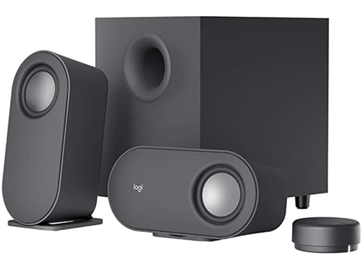 [90945] BOCINA LOGITECH Z407 BT BLUETOOH 2.1 CHANNEL 80 WATTS, 40W RMS, SPEAKER SYSTEM CON SUBWOOFER Y CONTROL REMOTO WIRELESS, BLACK.