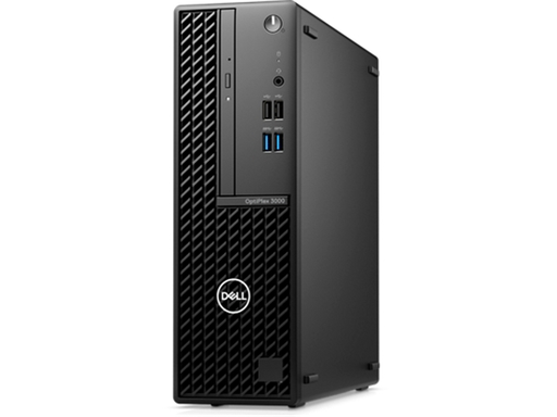 [92834] COMPUTADORA DELL OPTIPLEX 3000 SMALL FORM FACTOR, I3-12100 (4CORES/12MB/8T/3.3GHZ TO 4.3GHZ) , 4GB (1X4GB) DDR4, 1TB 3.5IN 7200RPM SATA HARD DISK DRIVE, 1X VGA, 2X DISPLAY PORT, 8X DVD+/-RW 9.5MM, W10 PRO, INCLUYE MOUSE Y TECLADO SPA, 3 AÑOS DE GARANTÍA.