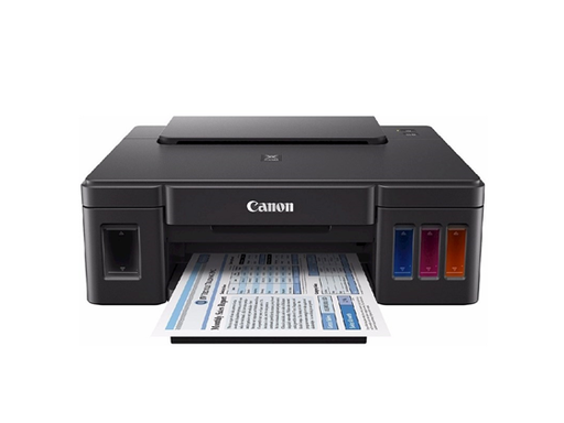 [85132] IMPRESORA CANON PIXMA G1110, SISTEMA TINTA CONTINUA, COLOR, APROX. 26 PPM EN NEGRO Y 13PPM EN COLOR (8.8 IPM NEGRO Y 5 IPM COLOR ISO), IMPRIME HASTA 6000 PAGINAS EN NEGRO Y 7000 EN COLOR. SOPORTA PAPELES ESPECIALES, CABEZALES REEMPLAZABLES. NO COMPATIBLE CON MAC. (2314C004AC)
