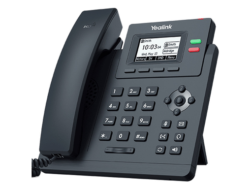 [92349] TELEFONO IP YEALINK SIP-T31P, 2SIP, 2LINE, 10/100. INCLUYE FUENTE DE PODER. INCLUYE FUENTE DE PODER.