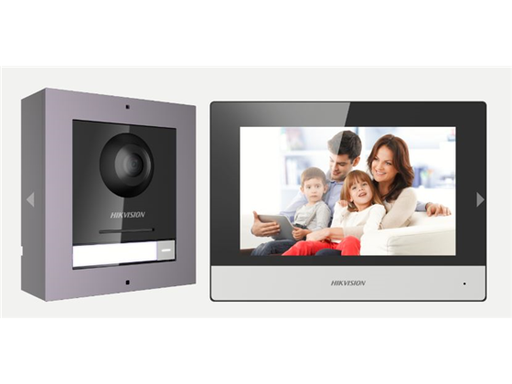 [92635] VIDEOPORTERO - INTERCOM, IP (KIT) MARCA HIKVISION (DS-K1T343EWX)