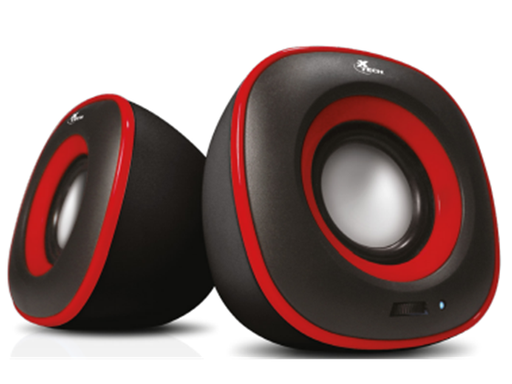 [89506] BOCINAS 2.0, USB, XTECH XTS-115RD ROJO (MM221XTK13)