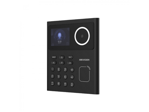 [93770] CONTROL DE ASISTENCIA HIKVISION, MÁX. 500 CARAS, 1000 TARJETAS (EM CARD), 100.000 REGISTROS DE EVENTOS.