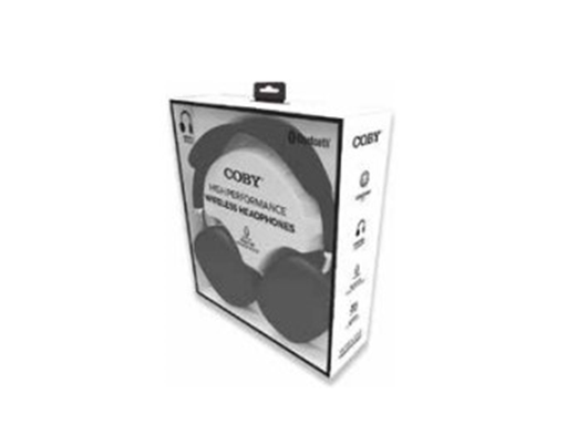 [92266] AUDIFONO CON MICROFONO COBY, BLUETOOTH 5.0, SOUND STEREO, RECARCAGLE, 10HRS, 100+3DB