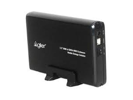 [80797] CAJA USB 3.5" AGILER PARA DISCO DURO SATA, USB 3.0