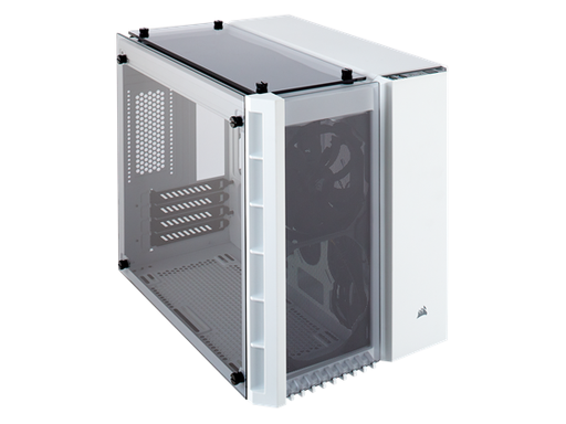 [88399] CASE CORSAIR CRISTAL 280X, MICRO ATX, BLANCO, USB 3.0 X2, AUDIO IN / OUT, 4 EXPANSION SLOT, 3X 2.5", 2X 3.5", PANEL LATERAL CRISTAL TEMPLADO (CC-9011136-WW)