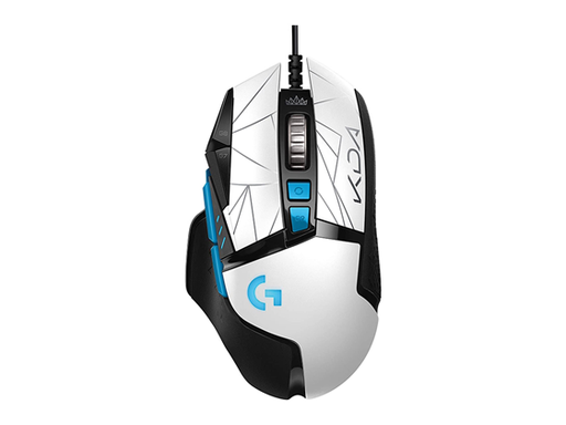 [91339] MOUSE LOGITECH G502 GAMING HERO, COLOR KDA, OPTICO USB, BOTONES PROGRAMABLE, VELOCIDAD DEL MOUSE AJUSTABLE, HASTA 25,600 DPI. (910-006096).