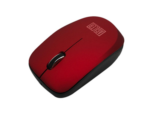 [85541] MOUSE MINI AGILER AGI-2068RD WIRELESS, 2.4GHZ - NANO RECERTOP USB, ROJO.