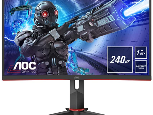 [91638] MONITOR AOC 32" (31.5"),  GAMING CURVO 1500R VA, FHD 1920X1080, 240 HZ LED, 4MS GTG, 1MS MPRT, 2 HDMI 1.4 / DP 1.2 (+ CABLE), SIN MARCO EN 3 LADOS, AURICULAR 3.5MM , AMD FREESYNC (SYNC RANGE 48-240) (C32G2ZE)