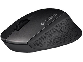 [75163] MOUSE LOGITECH M280 INALAMBRICO OPTICO, RECEPTOR USB, NEGRO, ERGONOMICO.