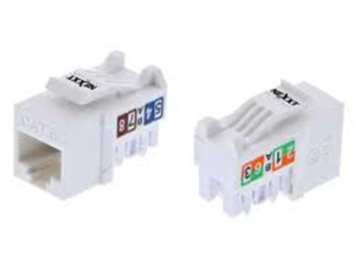 [86745] JACK MINI KEYSTONE UNSHIELDED NEXXT CAT6 TIPO 110 BLANCO (PCGKJC6TYRJWH)
