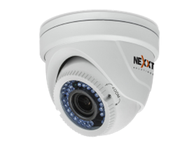 [77543] CAMARA DE VIGILANCIA NEXXT, DOME, ALTA DEFINICION, 720P, NIGHT VISION, 24 LEDS, 65FT, BLANCA.