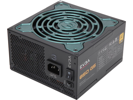 [93670] POWER SUPPLY EVGA SUPERNOVA 850 G5, 80 PLUS GOLD 850W, FULLY MODULAR, ECO MODE WITH FDB FAN