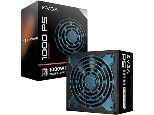 [93669] POWER SUPPLY EVGA SUPERNOVA 1000 P5, 80 PLUS PLATINUM 1000W, FULLY MODULAR, ECO MODE WITH FDB FAN