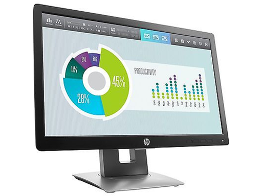 [83214] MONITOR HP ELITE DISPLAY E202 20" - 1600 X 900 - LED - IPS - 250 CD/M² - 1000:1 - 7 MS - HDMI, VGA, DISPLAYPORT - BLACK - SMART BUY
