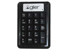 [74031] TECLADO NUMÉRICO AGILER USB AGI-9823