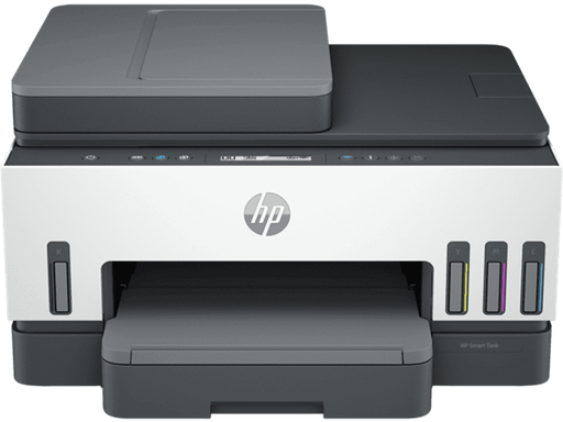 [91620] IMPRESORA HP SMART TANK 750 - ALL IN ONE PRINTER ADF (COPY - SCAN - PRINTER)- SISTEMA DE TINTA CONTINUA - INALAMBRICO - COLOR - PRINT SPEED BLACK: ISO, UP TO 11 PPM, DRAFT, UP TO 20 PPM. (6000 PAGINAS NEGRO) PRINT SPEED COLOR: ISO, UP TO 6 PPM, DRAFT, UP TO 16 PPM. (8000 PAGINAS COLOR) SCAN RESOLUTION, OPTICAL UP TO 1200 X 1200 DPI. COPY RESOLUTION: UP TO 1200 X 1200 DPI. USB. USA LOS CARTUCHOS GT53 Y 53XL - GT52