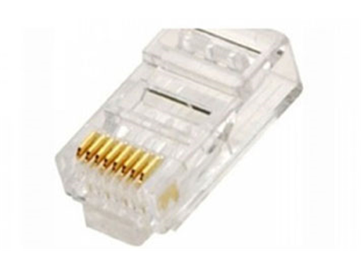 [77879] CONECTOR RJ45 PARA RED CAT6 (POR UNIDAD) (AGI-1418)