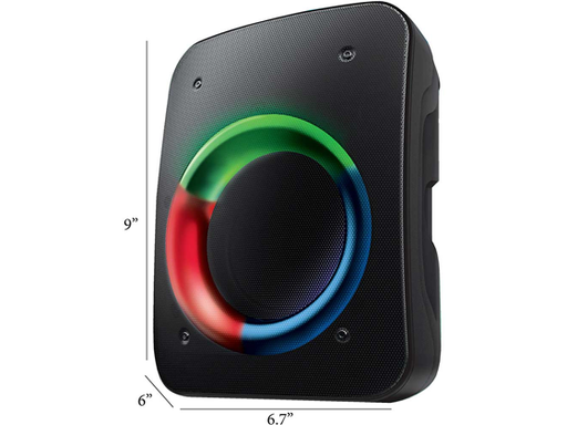[89603] BOCINA COBY PORTABLE, BLUETOOTH 5.0, RECARGABLE BATERIA LITHIUM-ION, USB,  ENTRADAS AUX AND TF CARD, ENTRADA DE MICROFONO. (CPA540BK)