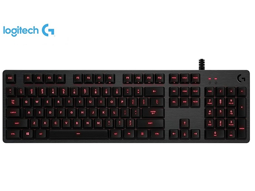 [89217] TECLADO LOGITECH GAMING G413 MECANICO (CARBON), USB 2.0 LED BACKLIGHT ROJO, INGLES, MULTIMEDIA BOTON, ANTIDERRAME, (ENG LAYOUT/ ENG PACKAGE). (920-008300)