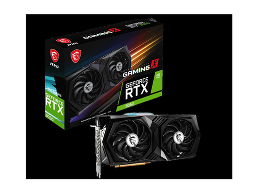 [92045] TARJETA DE VIDEO MSI GEFORCE RTX 3050 GAMING X 8G GDDR6 LHR PCI EXPRESS GEN 4.0 X8 VIDEO CARD RTX 3050 GAMING