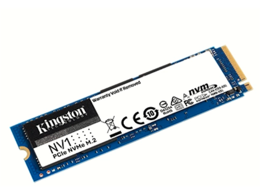 [91037] DISCO DE ESTADO SOLIDO KINGSTON SSD 500GB,  M.2, NV1, 2280 SSD PCIE NVME, VELOCIDAD DE LECTURA 2,100 MB Y ESCRITURA 1,700 MB