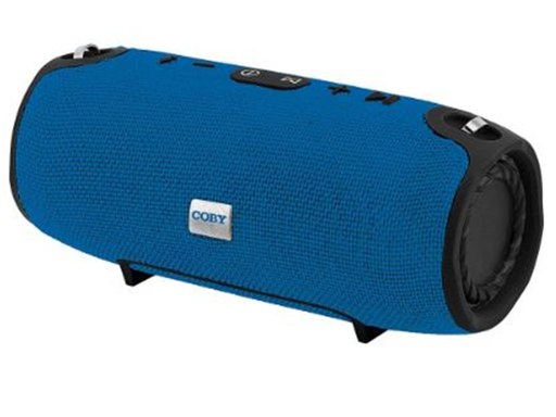 [88019] BOCINA COBY PORTABLE, SPEAKER BLUETOOTH, STEREO, JBL-STYLE (XTREME), FABRIC, AZUL (CSTW-450-BLU).