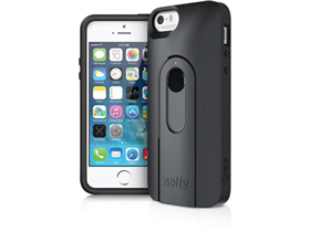 [74501] OBTURADOR REMOTO INALÁMBRICO ILUV "SELFY" DE DOBLE CAPA PARA IPHONE  5/ 5S