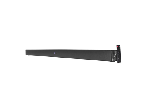 [90626] BOCINA KLIPX PRISTINE 2.0 BARRA DE SONIDO (SOUNDBAR), 150W, CONTROL REMOTO, BT, PUERTO OPTICO/3.5MM/COAX/USB CARCASA METALICA (KSB-220)