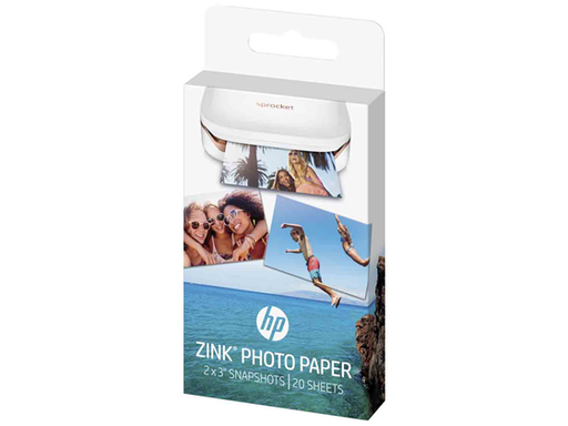 [82863] PAPEL TERMICO HP, GLOSSY ADHESIVO - 1WS91A PARA IMPRESORA SPROCKET 100