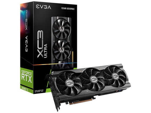 [92337] TARJETA DE VIDEO EVGA GEFORCE RTX 3080 TI XC3 ULTRA GAMING, 12GB GDDR6X, ICX3 COOLING, ARGB LED, METAL BACKPLATE