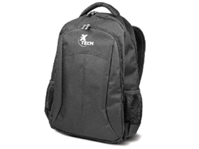 [77944] BULTO DE NOTEBOOK XTECH  15.6" NEGRO TIPO MOCHILA.