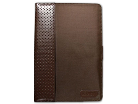 [76123] COVER PORT DESIGNS PARA TABLETA 10", TIPO FOLIO, CON 3 POSICIONES, MARRON.