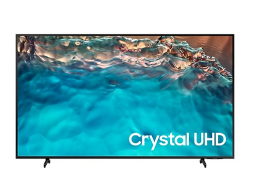 [93460] TELEVISOR SAMSUNG 55" CRYSTAL UHD 4K, SMART, (3,840 X 2,160), PURCOLOR 60HZ, 3 HDMI + 2 USB +  ETHERNET + WIFI DIRECT, RF ANTENA, BT 5.2 (UN55BU8000PXPA)