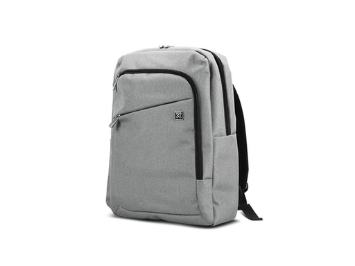 [90647] BULTO DE NOTEBOOK 15.6" KLIPX TIPO MOCHILA GRIS (KNB-416GR)