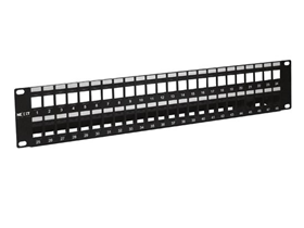 [76491] PATCH PANEL DE 48 PUERTOS, MODULAR, NEXXT. NO INCLUYE CONECTORES.