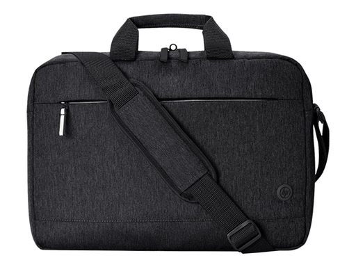[90774] BULTO HP PRELUDE PRO RECYCLED TOPLOAD, CARRYING CASE (BRIEFCASE) FOR 15.6" NOTEBOOK - BLACK - WATER RESISTANT, BUMP RESISTANT, SCRAPE RESISTANT - FABRIC BODY - SHOULDER STRAP, LUGGAGE STRAP - 11.3" HEIGHT X 16" WIDTH X 2.8" DEPTH.