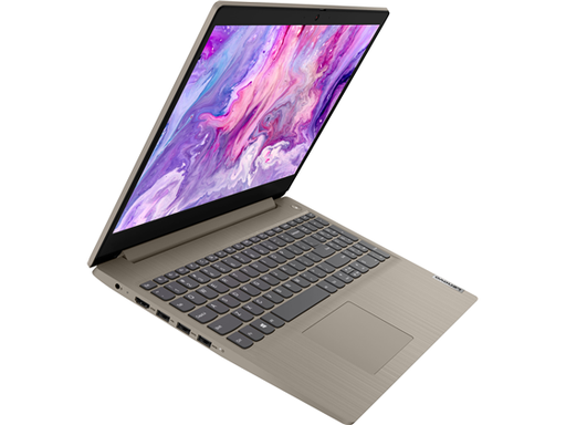 [92823] LAPTOP REFURBISHED LENOVO IDEAPAD 3 15.6" HD TOUCH SCREEN, I3 1115G4 3.0 GHZ DUAL CORE, 8GB, 256GB SSD, WINDOWS 10 PRO, WIFI 6, BLUETOOTH 5.1, 1 X HDMI PORT, 2 X USB 3.2 GEN 1, 1 X USB 2.0, JACK 3.5" AUDIO, LITHIUM-ION BATTERY, COLOR ALMENDRA
