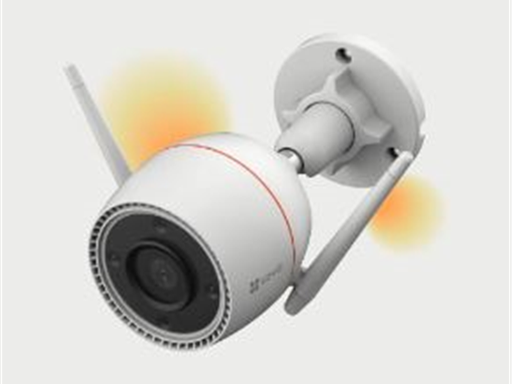 [92953] CAMARA BULLET EXTERIOR MARCA EZVIZ, MODELO C3TN, 3MP, (2304X1296),  DETECTOR DE MOVIMIENTO, IR, CHARLA BIDIRECCIONAL, IP67, COLOR NIGHT VISION.