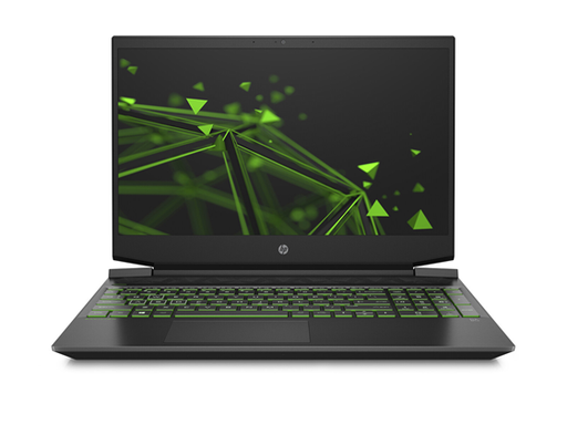 [91634] LAPTOP HP PAVILION 15Z-EC200 GAMING 15.6" IPS FHD 144 HZ, AMD RYZEN 5 5600H 3.3 GH, 12GB RAM, 512GB, NVIDIA GTX 1650 4GB DDR5, WINDOWS 10 HOME, BACKLIT KEYBOARD, BLUETOOTH, SHADOW BLACK ACID GREEN (2P6A7AV)