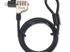 [64915] CANDADO DE SEGURIDAD PARA LAPTOP KLIPX (AC120KLX32) (SECURITY CABLE LOCK - BLACK - 6 FT) F8E550-CMK     TRM19BDJ12