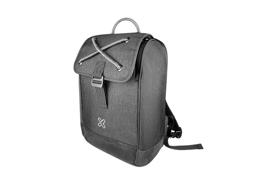 [90641] BULTO DE NOTEBOOK KLIPX GALLANT 14.1" TIPO MOCHILA, ANTI ROBO, HASTA 27 LIBRAS, GRIS (KNB-581GR)